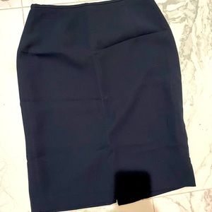 Navy Blue Calvin Klein Pencil Skirt